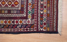 Load image into Gallery viewer, Geometric Afghan Maliki Kilim Rug