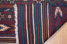 Load image into Gallery viewer, Striped Tribal Afghan Maliki Kilim