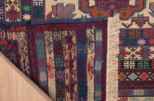 Load image into Gallery viewer, Bold Floral Afghan Maliki Kilim