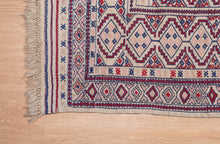 Load image into Gallery viewer, Pastel Geometry Afghan Tribal Kilim