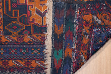 Load image into Gallery viewer, Vintage Tribal Striped Maliki Kilim