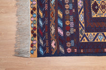 Load image into Gallery viewer, Golden Loomed Tribal Maliki Kilim