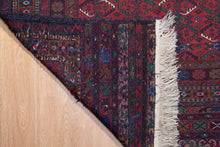 Load image into Gallery viewer, Crimson Field Afghan Maliki Kilim