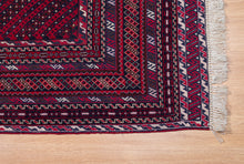 Load image into Gallery viewer, Crimson Eye Mashwani Tribal Kilim