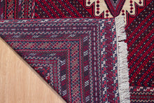 Load image into Gallery viewer, Crimson Eye Mashwani Tribal Kilim
