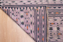Load image into Gallery viewer, Pastel Tribal Striped Irani Kilim