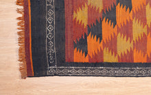 Load image into Gallery viewer, Persian Tribal Flame Pattern Kilim