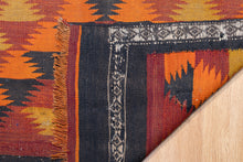 Load image into Gallery viewer, Persian Tribal Flame Pattern Kilim