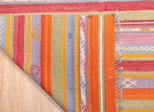 Load image into Gallery viewer, Multicolor Tribal Shirazi Kilim Rug