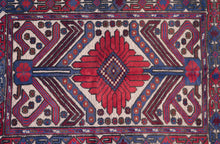 Load image into Gallery viewer, Afghan Floral Motif Barjesta Kilim