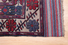 Load image into Gallery viewer, Afghan Floral Motif Barjesta Kilim