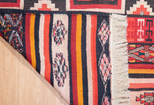 Load image into Gallery viewer, Heritage Red Soumak Wool Rug Artistry