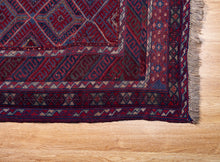 Load image into Gallery viewer, Deep Crimson Diamond Mashwani Kilim