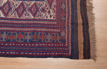 Load image into Gallery viewer, Antique Taimani Soumak Afghan Kilim