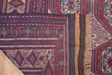 Load image into Gallery viewer, Antique Taimani Soumak Afghan Kilim