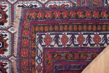 Load image into Gallery viewer, Antique Floral Grid Barjesta Kilim