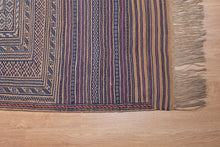 Load image into Gallery viewer, Antique Afghan Tribal Soumak Kilim