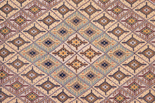 Load image into Gallery viewer, Pastel Medallion Afghan Nakhunak Kilim