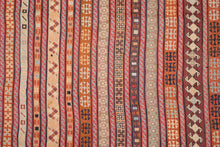 Load image into Gallery viewer, Antique Shirazi Soumak Tribal Kilim