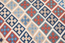 Load image into Gallery viewer, Geometric Elegance Persian Kilim Rug