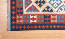 Load image into Gallery viewer, Geometric Elegance Persian Kilim Rug
