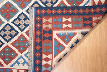 Load image into Gallery viewer, Geometric Elegance Persian Kilim Rug