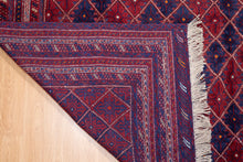 Load image into Gallery viewer, Crimson Diamond Mashwani Kilim Rug