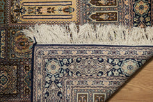 Load image into Gallery viewer, Kashmir Silk Rug – Royal Panel Garden