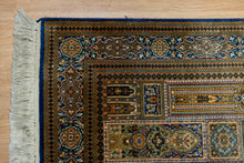 Load image into Gallery viewer, Kashmir Qum Silk Rug – Royal Garden Masterpiece