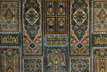 Load image into Gallery viewer, Kashmir Qum Silk Rug – Royal Garden Masterpiece
