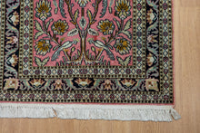 Load image into Gallery viewer, Kashmir Pink Paradise Silk Rug