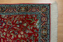 Load image into Gallery viewer, Crimson Kashmir Silk Floral Rug
