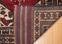 Load image into Gallery viewer, Crimson Medallion Mashwani Kilim Rug