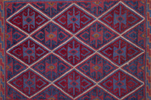 Load image into Gallery viewer, Ersari Deep Crimson Diamond Rug