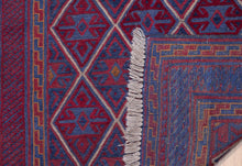 Load image into Gallery viewer, Ersari Deep Crimson Diamond Rug