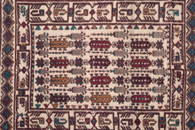 Load image into Gallery viewer, Heritage Woven Afghan Barjesta Kilim