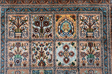 Load image into Gallery viewer, Echoes of Eden Kashmir Silk Rug