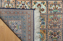 Load image into Gallery viewer, Echoes of Eden Kashmir Silk Rug