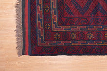 Load image into Gallery viewer, Deep Crimson Mashwani Kilim Rug