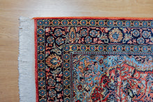 Load image into Gallery viewer, Kashmir Silk Rug – Tree of Life Radiance