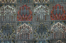Load image into Gallery viewer, Kashmir Silk Rug – Garden Panel Majesty