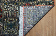 Load image into Gallery viewer, Kashmir Silk Rug – Garden Panel Majesty