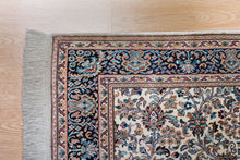 Load image into Gallery viewer, Ivory Garden Kashan Silk Carpet