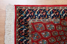 Load image into Gallery viewer, Imperial Red Kashmiri Silk Medallion
