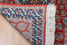Load image into Gallery viewer, Imperial Red Kashmiri Silk Medallion