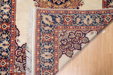 Load image into Gallery viewer, Ivory Medallion Indian Wool Rug