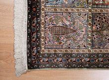 Load image into Gallery viewer, Paradise Garden Kashmiri Silk Rug