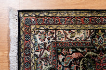 Load image into Gallery viewer, Kashmir Silk Rug – Royal Garden Medallion