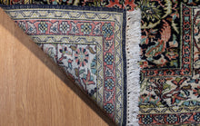 Load image into Gallery viewer, Kashmir Silk Rug – Royal Garden Medallion