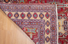 Load image into Gallery viewer, Antique Geometric Caucasian Tribal Rug